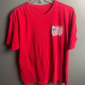 Turbo red water polo shirt
